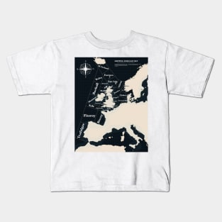 Shipping Forecast Kids T-Shirt